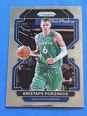 Kristaps Porzingis 2021-22 Panini Prizm Base #74 Dallas Mavericks