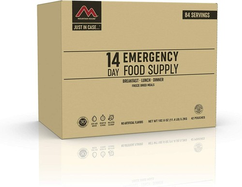 Mountain House 14-Day Emergency Food Supply | Freeze Dried Survival And Food