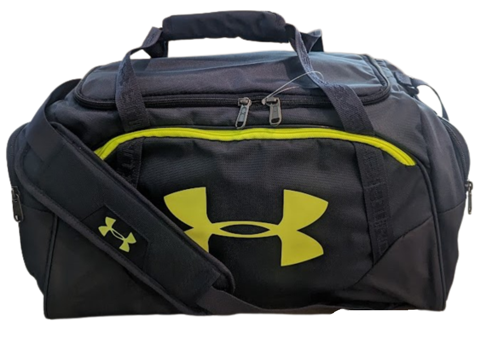 Under Armour UA Undeniable Small Duffle Bag Navy Blue/Yellow