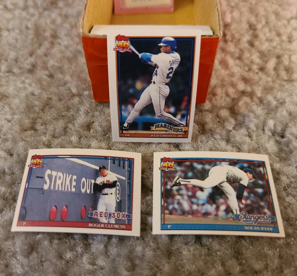 1991 Topps Micro Baseball Card Singles - Complete Your Set 601-792 - Image 2 of 2