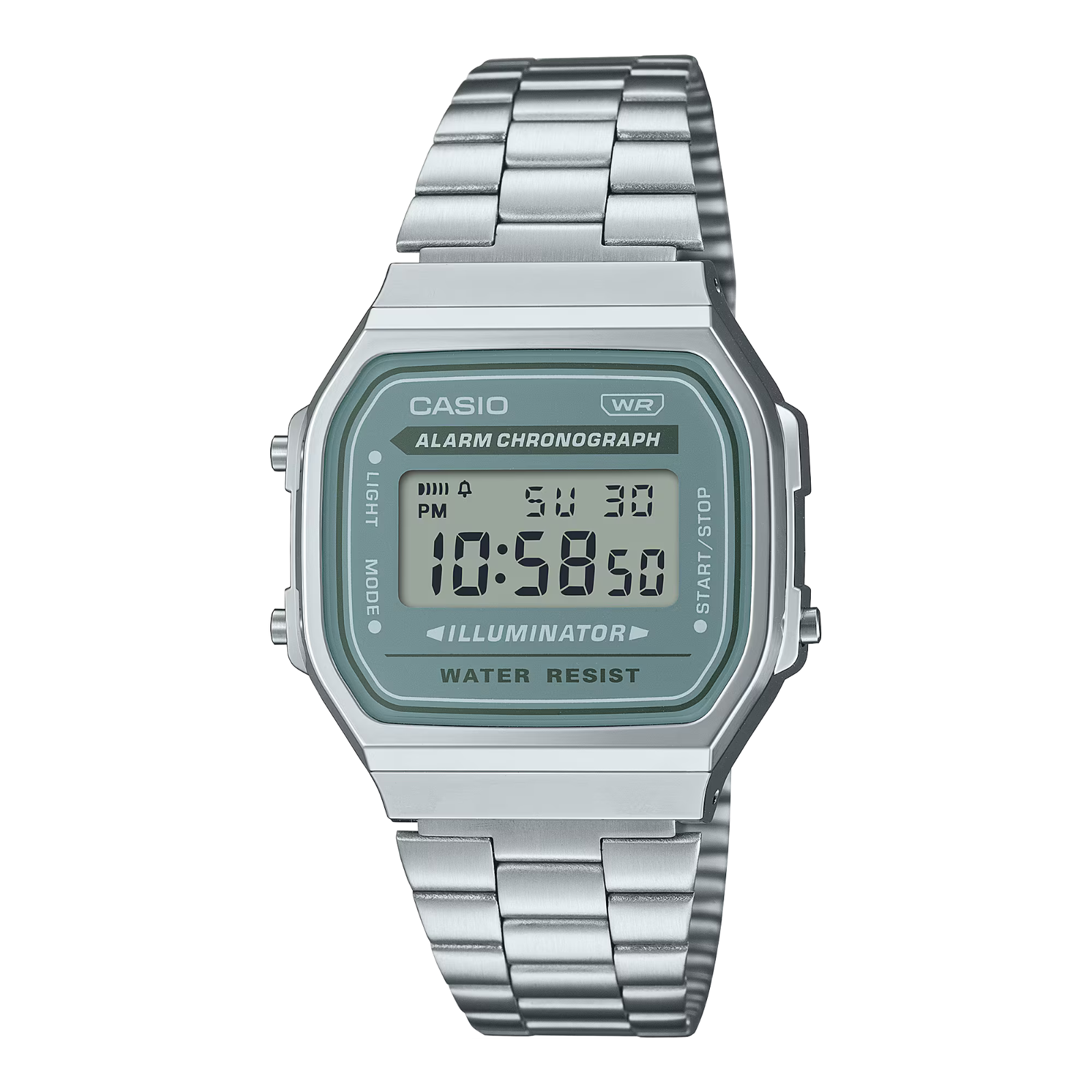 CASIO A168WA-3AYDF OROLOGIO UNISEX UOMO DONNA VERDE DIGITALE 35x38 SOTTOCOSTO