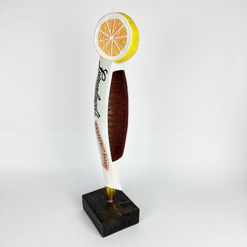 Leinenkugel "GRAPEFRUIT SHANDY" Canoe Beer Topper Keg Tap Handle 14" Tall - Picture 6 of 9