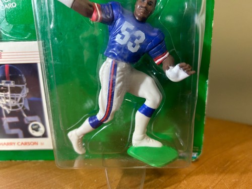 Kenner Harry Carson New York Giants 1988 Starting Lineup SLU in confezione - Raro! - Foto 5 di 16