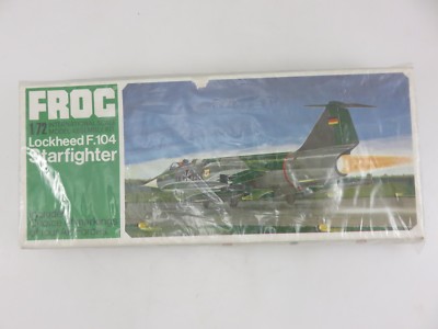 Frog LOCKHEED F.104 STARFIGHTER 1/72 Scale Model Kit F268 Vintage UNBUILT