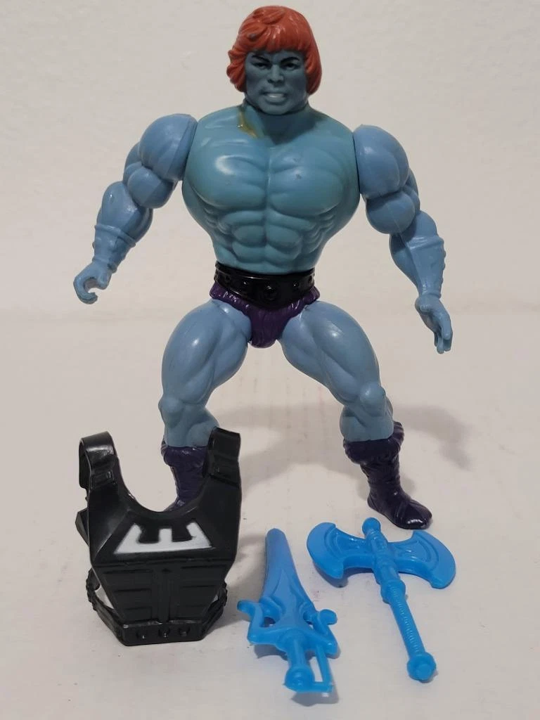Blue he sale man action figure