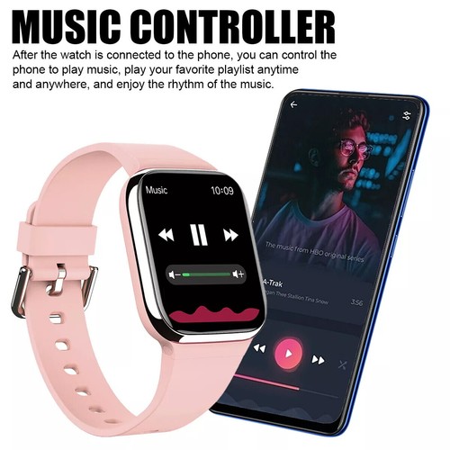 Smart Watch Men Women Fitness Tracker Blood Pressure Heart Rate Sport Watches UK - 第 1/14 張圖片