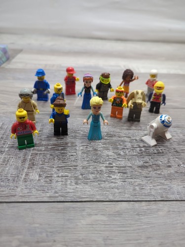 15 LEGO Minifigures Star Wars Lego Disney Frozen Racing Women Men Toy - Picture 1 of 9