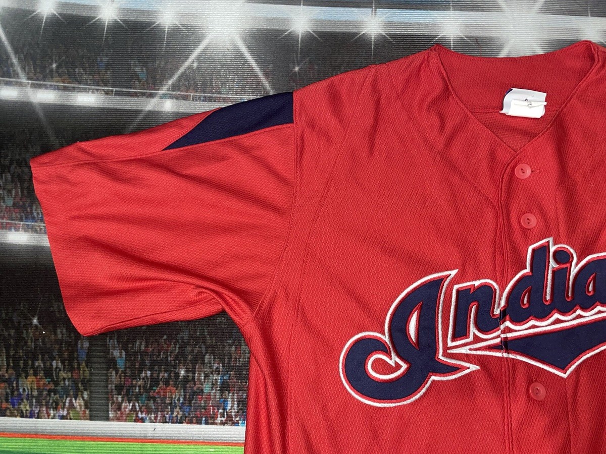 Vintage Cleveland Indians Majestic Jersey Men's Sz Medium Vintage Cleveland Indians Majestic Jersey Men's Sz Medium