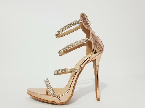 Pretty little thing Rose Gold Diamante 