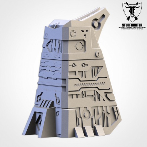 Xeno Pyramids - Tabletop Terrain Terreno - Scenery Wargaming para 28-32mm - Imagen 25 de 47