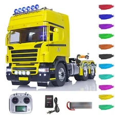 LESU 6x6 RC Tractor Truck 1/14 RTR I6S Radio Control Car Model 2-speed Gearbox