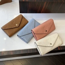 Michael Kors Jet Set Travel Large Logo Envelope Continental Wallet Leather