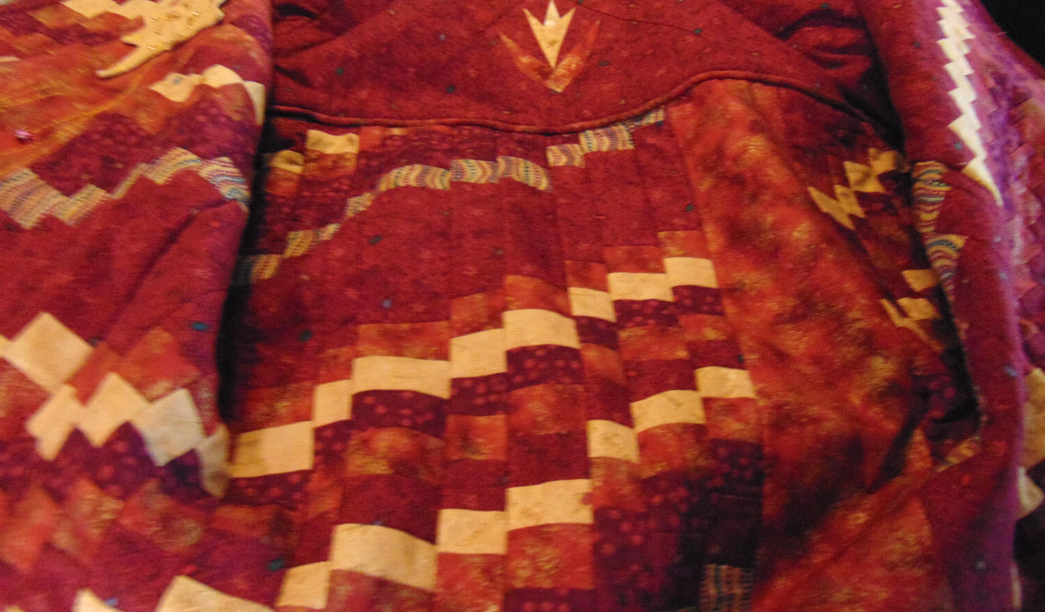 HANDMADE WOMENS PATCHWORK MULTI COLOR REVERSIBLE … - image 7