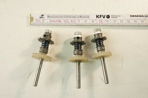 3 x Spulenkern Filmprojektor Projektor Ersatzteile Zahnrad mit Achse NOS W-2594