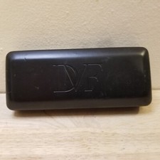 Official Diane Von Furstenberg Black Clamshell Eyeglass Glasses Hard Case
