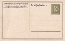 DR Privatpostkarte PP 57 C 1 - Ausstellung Potsdam 1921, Zeichnung Liebermann