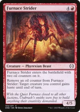 x1 Furnace Strider ONE MTG 133/271 COMMON M/NM 1x