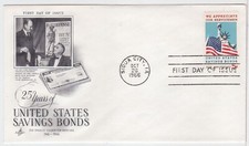 TurtlesTradingPost-&nbsp;US Savings Bonds- Servicemen #1320- 1966 FDC Artcraft Cachet