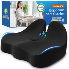 Cushion Lab Patented Pressure Relief Seat Cushion for Long Sitting Hours...