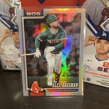 2026 Topps Series 1 ALEX BREGMAN SILVER RAINBOW FOIL #135 Red Sox