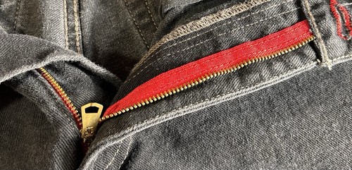  1990s Vintage Tommy Hilfiger Men’s Jeans Size 32/32 Black Wash - VGC - Picture 7 of 9