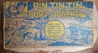 Rin Tin Tin "Fort Apache" 1950s Cowboy-Indian Playset & Original Box