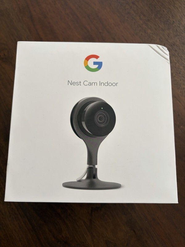 Google Nest Nest Cam Indoor 1080p Wi-Fi Wireless IP Security Camera, Black