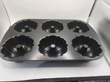 Nordic Ware Black Bundt Muffin Pan Made in USA