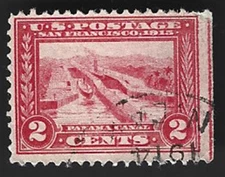 Scott# 398 2c Panama-Pacific Exposition p.12 with a 1914 CDS Cancel ~ (A-2)