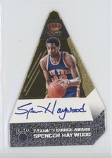 2011-12 Panini Preferred Gold 5/10 Spencer Haywood #187 Auto HOF vb2