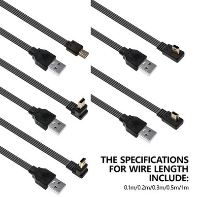 Mini USB Cable USB 2.0 to Mini USB Cable Fast Charging USB 2.0 Data Sync