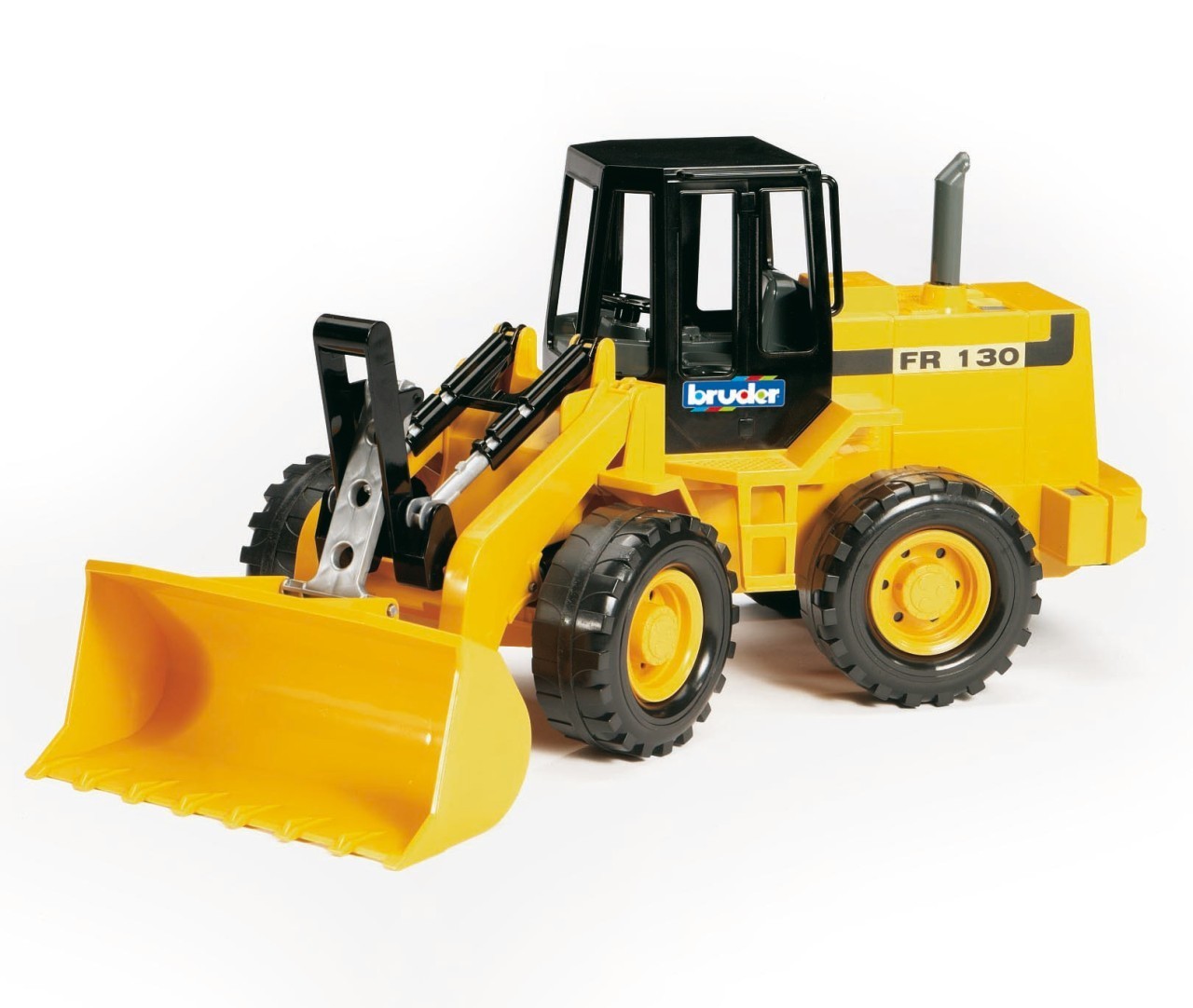 Bruder Giallo/Nero/Multicolore Pale Gommate Articolate Fr 130 - Immagine 4
