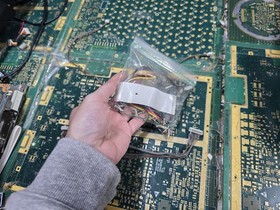 SNK Neo Geo CD Front Loading Exact MB Inner Screws & Cables ONLY-UNTESTED-READ