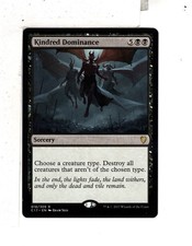 MTG SkeenAB Kindred Dominance from Commander 2017. LP.