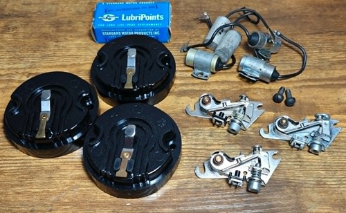NOS? Delco Remy, Blue Streak, Other Points, Rotors, Condensers ignition parts
