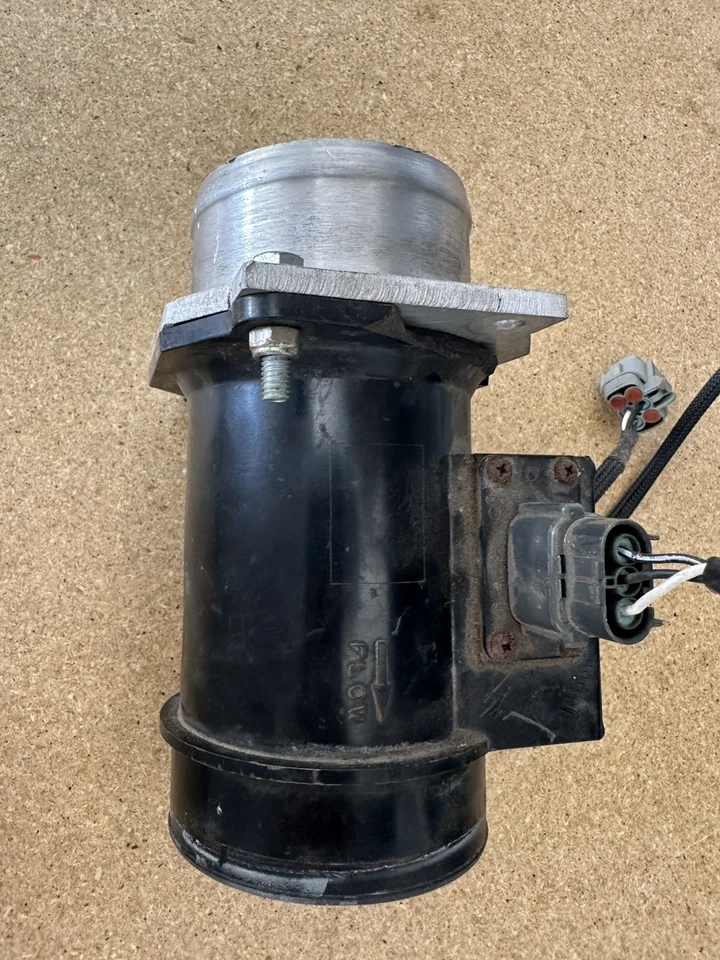 SENSOR DE FLUJO DE AIRE MÁSICO JDM NISSAN RB25DET NEO MAF 22680 31U05 A36-608 E61 OEM USADO Foto 4 de 4