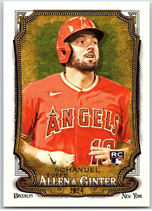 #88 Nolan Schanuel, Los Angeles Angels - RC 2024 Topps Allen & Ginter Base