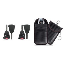 Key Fob Remote 2008 Jeep Liberty FCC:OHT692427AA MPN:56040649AC 2 Pack w/Case