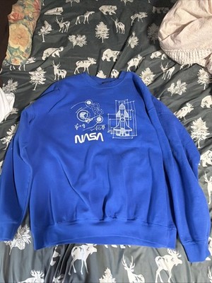 Vintage NASA Crewneck Sweatshirt XL Sized 90s Space Shuttle