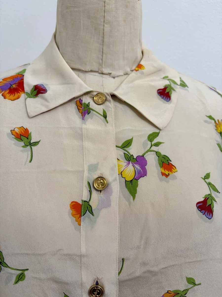 Gucci Casual Floral Tops for Women for sale | eBay
