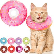 Adjustable Cat Cone Collar for Recovery, Anti-Lick E-Collar for Kittens