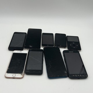 Job Lot 9 Apple Samsung Lenovo Phones iPods Untested Spares Repairs