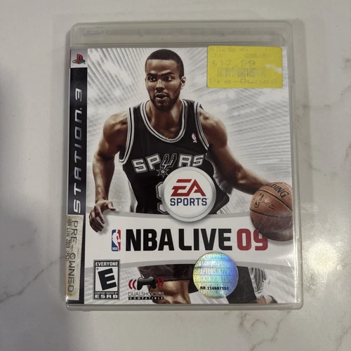 NBA Live 09 (Sony PlayStation 3, PS3, 2008) Video Game CIB Complete