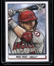 2021 Topps Big League #ATG-MT Mike Trout Art of the Game