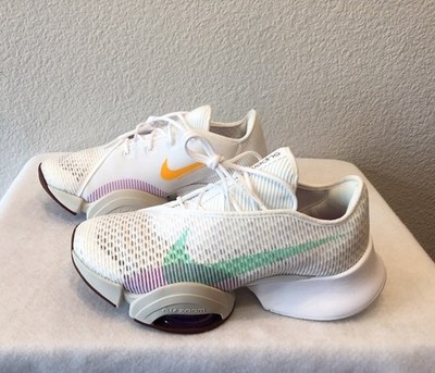 New Women's Nike Air Zoom SuperRep 2 HIIT  White Green Glow  (CU5925-135) Sz 9.5