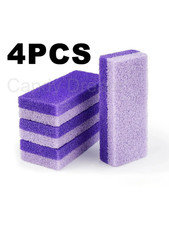 4pcs Purple Pumice Stone for Feeta-professional Foot Scrubber & Callus Remover