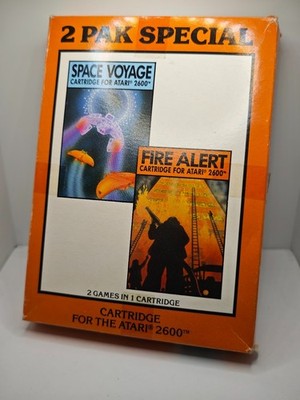 Atari 2600: 2 Pak Special Space Voyage & Fire Alert in OVP