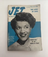 JET Magazine April 29 1954 Jean Bradley School Singer RARE! Good Vintage 1950s