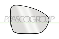 PRASCO Spiegelglas, Außenspiegel Rechts für DACIA