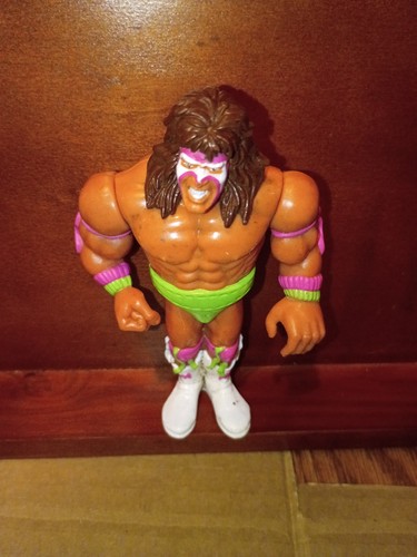 Vintage Hasbro WWF WWE The Ultimate Warrior Wrestl...